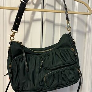 MZ Wallace Dark Green Shoulder Bag